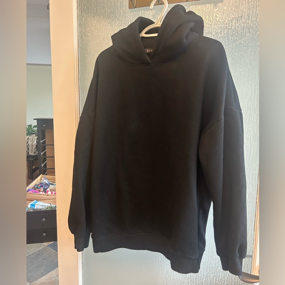 EFAN (Amazon.com) Black Hooded Sweatshirt